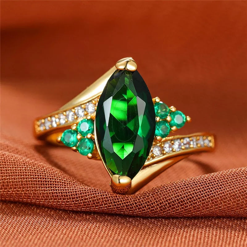 Anillo Gema de Esmeralda